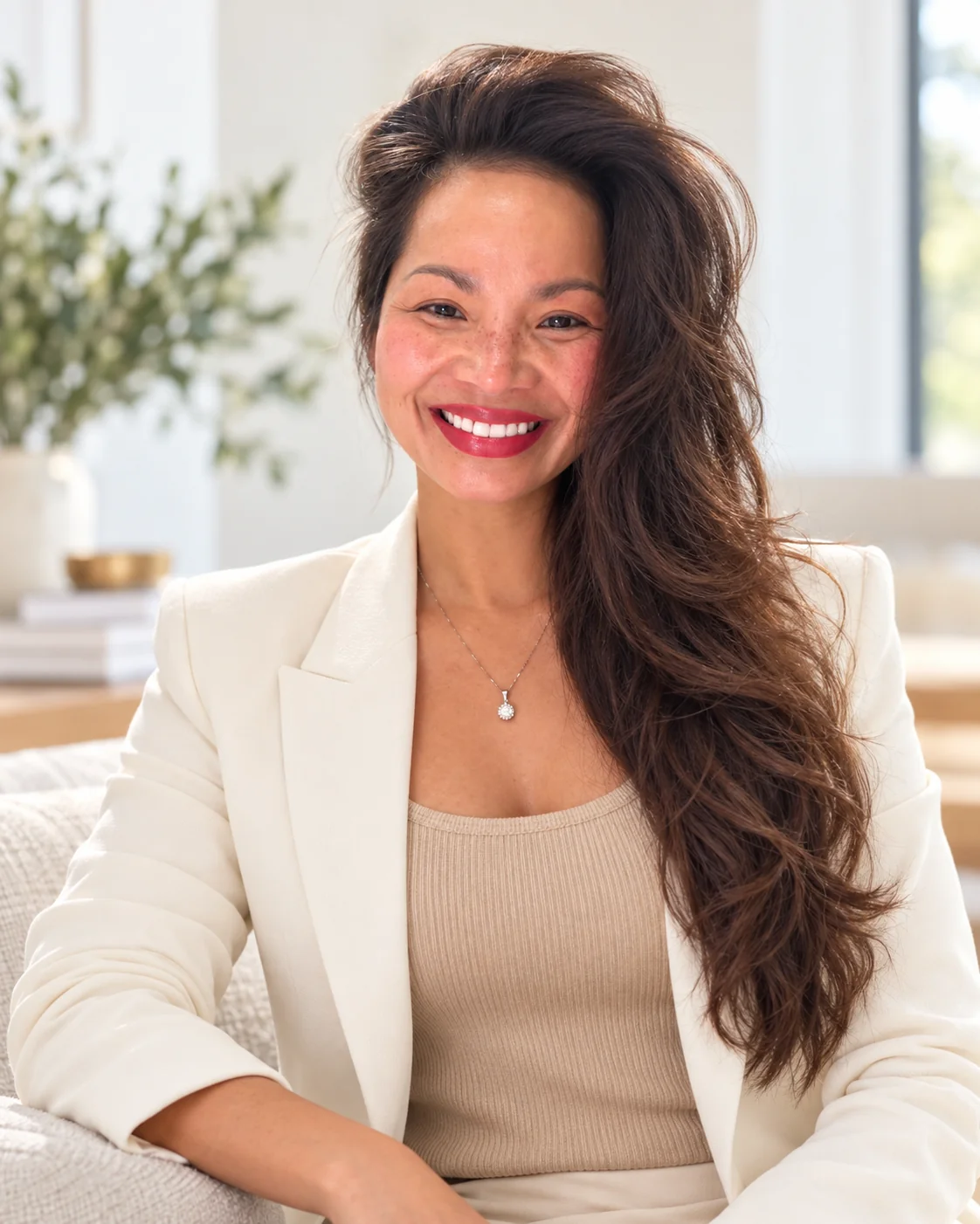 Portrait éditorial de Melinda Bui, fondatrice de BUI Creative Labs